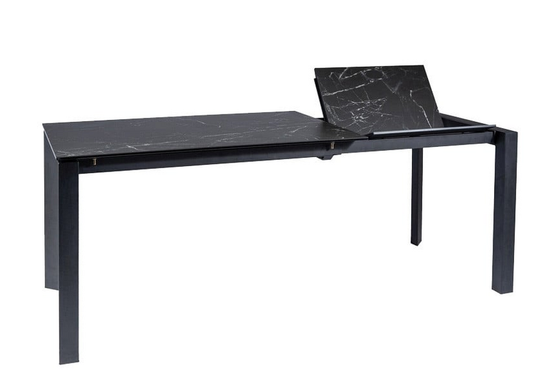 Masa dining extensibila neagra din ceramica Metropol– noua, nefolosita